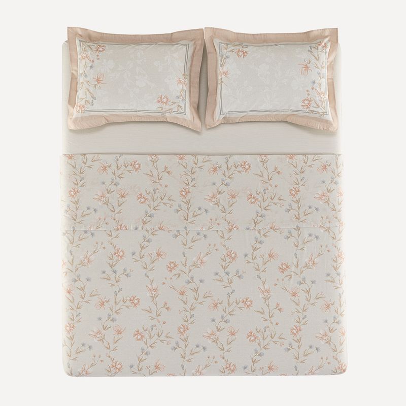 Karsten - Jogo de Cama L200 Fios 100% Algodão Amber