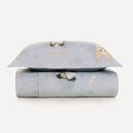 Karsten - Colcha Infantil com Porta Travesseiro 200 Fios 100% Algodão Dog