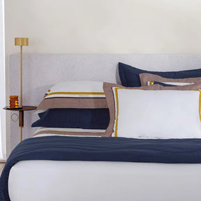 Trussardi - Jogo de Cama Queen 300 Fios 100% Algodão Egípcio Carreto