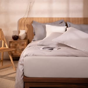 mmartan -  Jogo de Lençol Cetim 210 Fios 100% Algodão Vitta